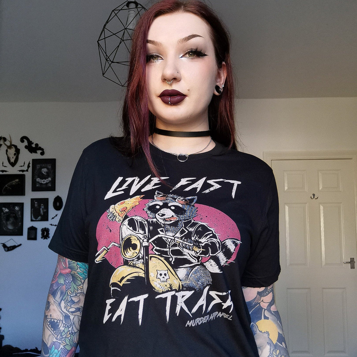 Live Fast Eat Trash T-shirt