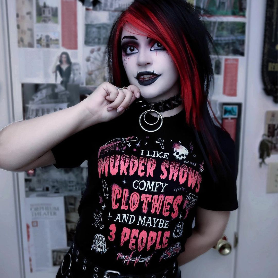 Murder Shows and Comfy Clothes T-Shirt