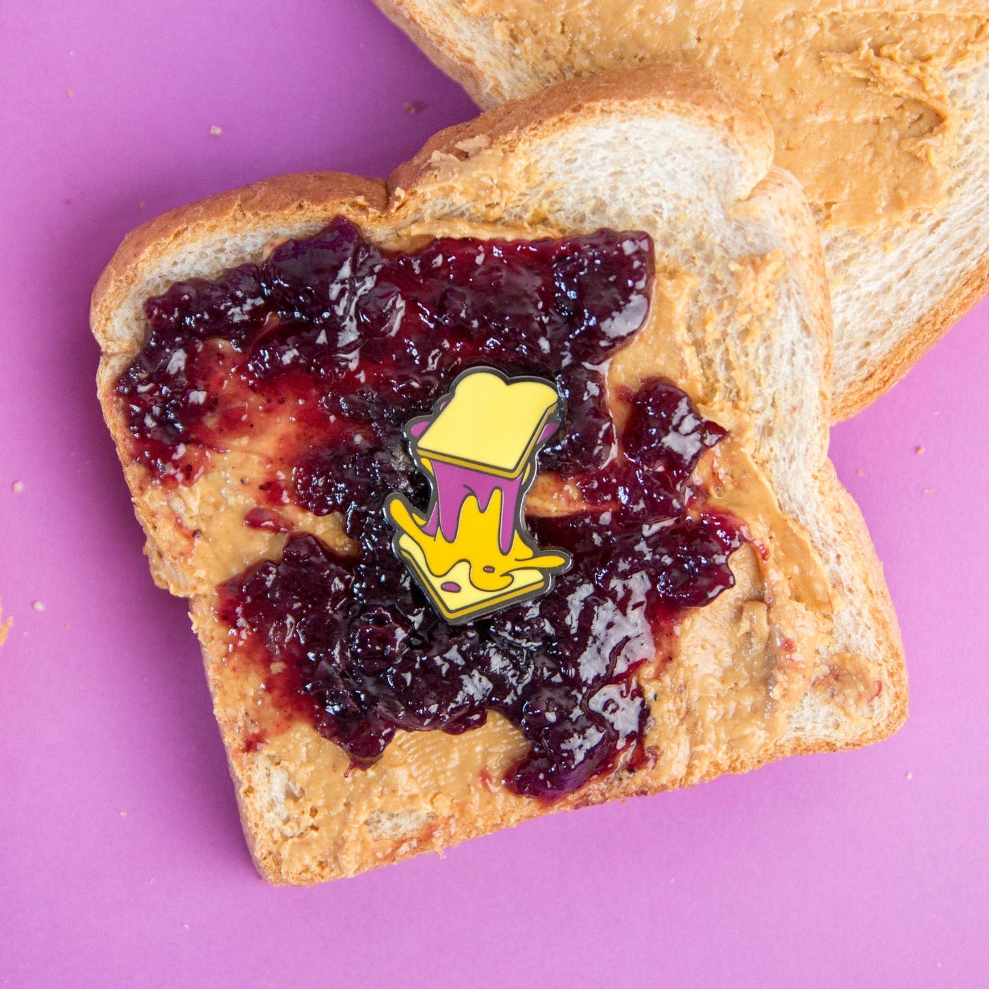 PB&J Sandwich Pin