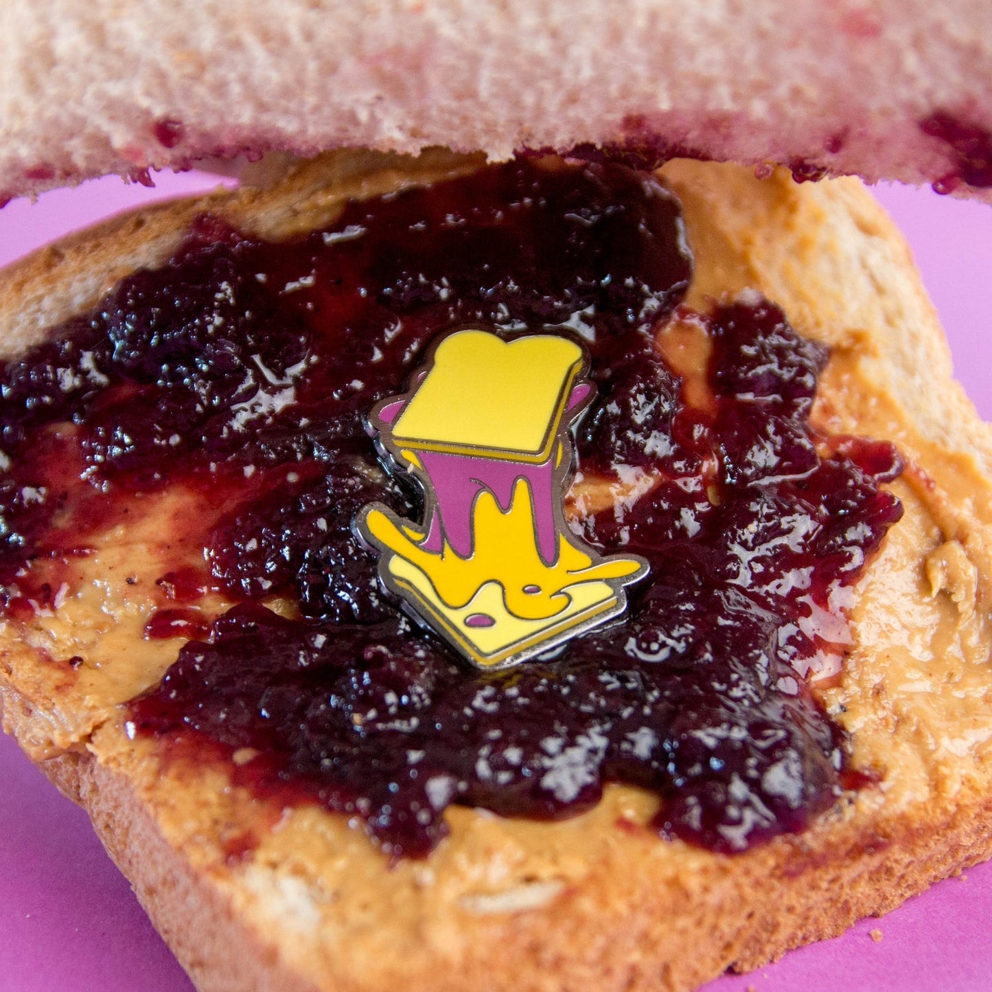 PB&J Sandwich Pin