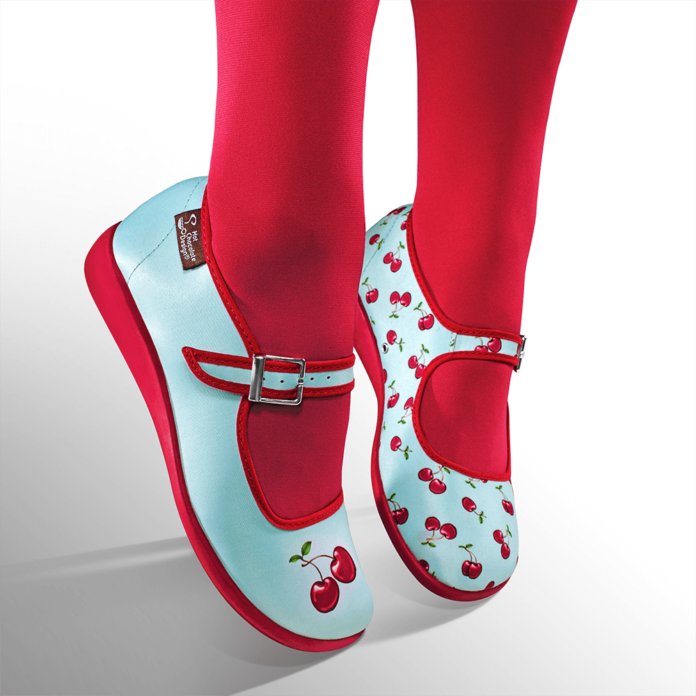 Cherry Women's Mary Jane Flats