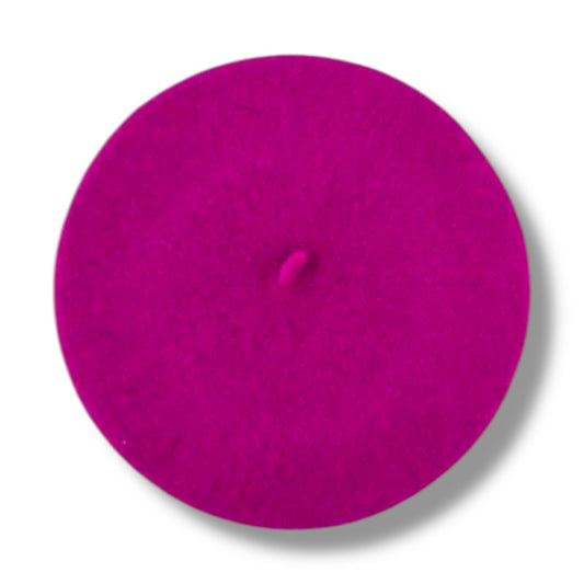 The Looker Classic French Beret - Mulberry