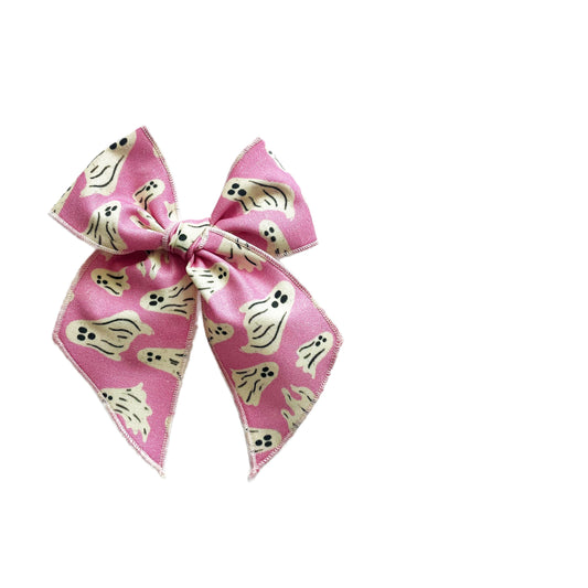 Pink Ghost Elle Bow