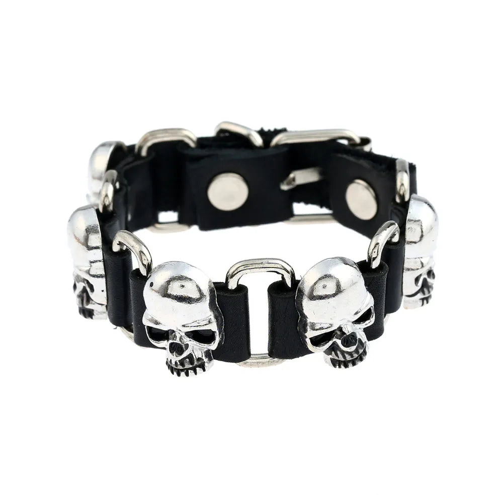 Gothic Punk Metal Bracelet