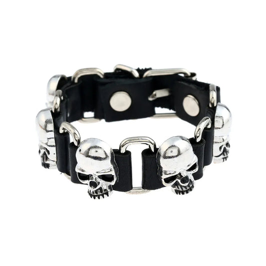 Gothic Punk Metal Bracelet