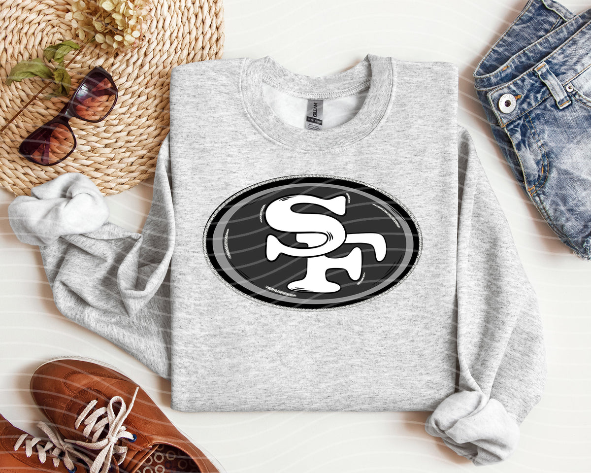 49ers Monochrome Graphic Tee