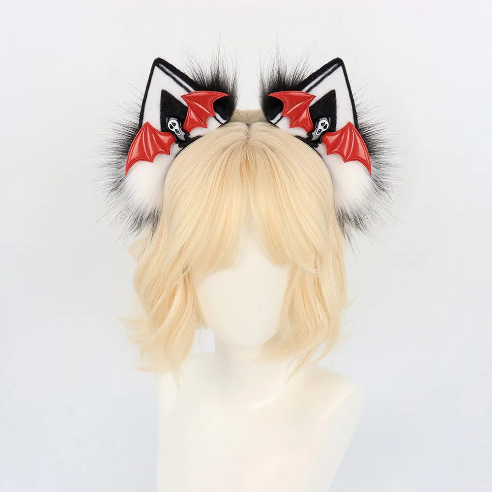 Pumpkin Paws Cat Ears Headband