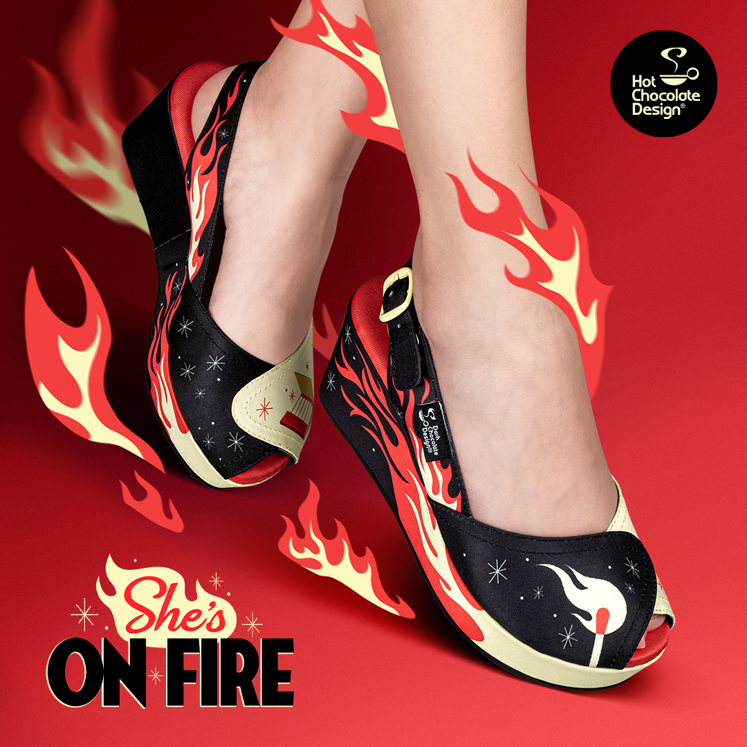 She's On Fire Women's Sandals