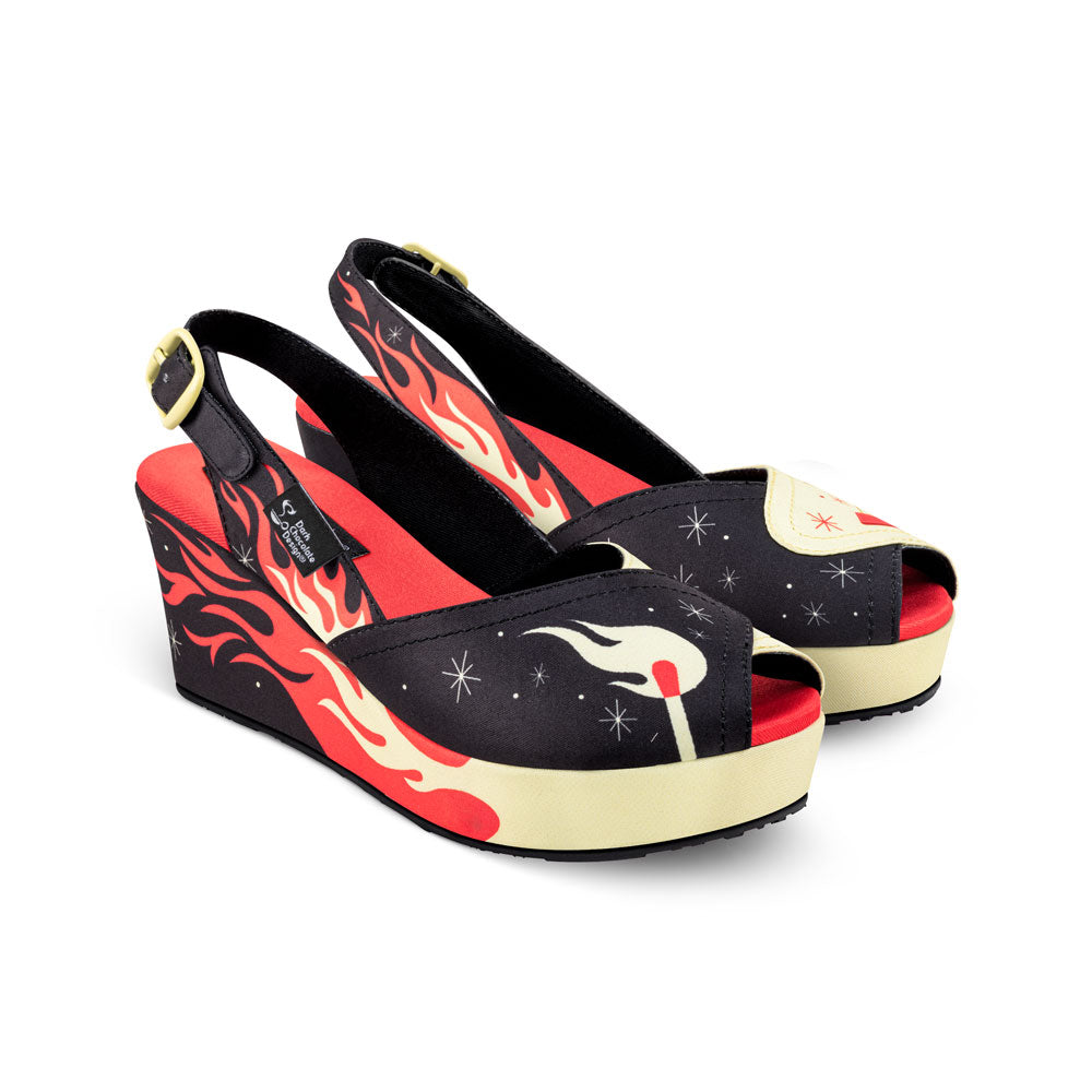 She's On Fire Women's Sandals