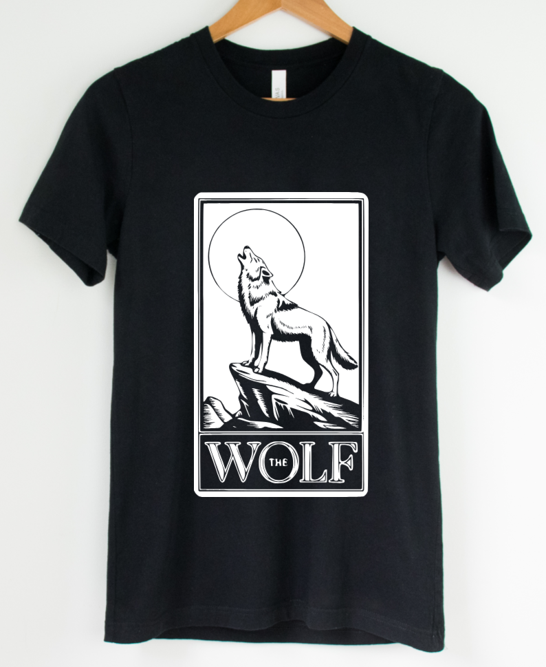 The Wolf Tarot - Available in T-Shirt, Pullover, Hoodie, Tank or Long Sleeve