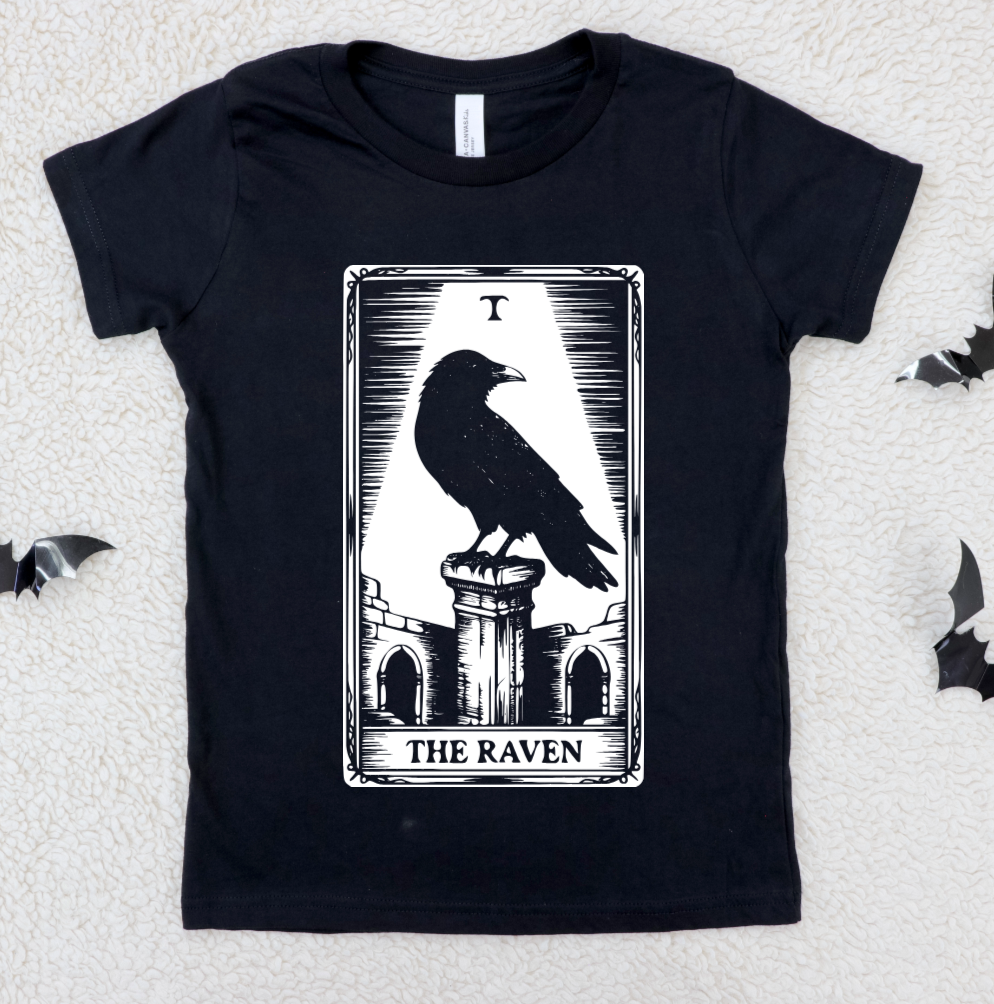 The Raven Tarot - Available in T-Shirt, Pullover, Hoodie, Tank or Long Sleeve