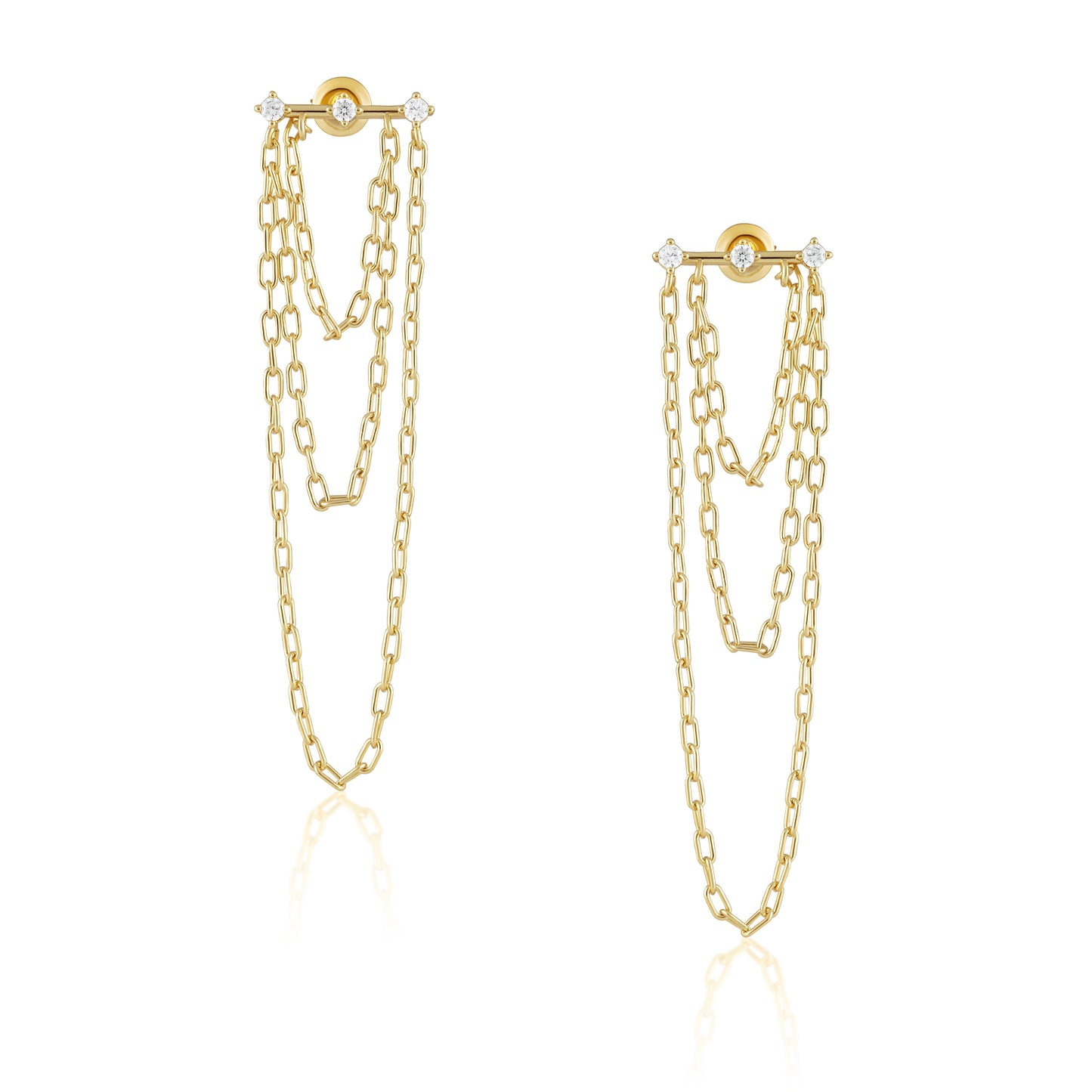 Summer Chain Drop Earring