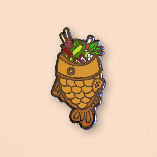 Quirky Taiyaki Pin