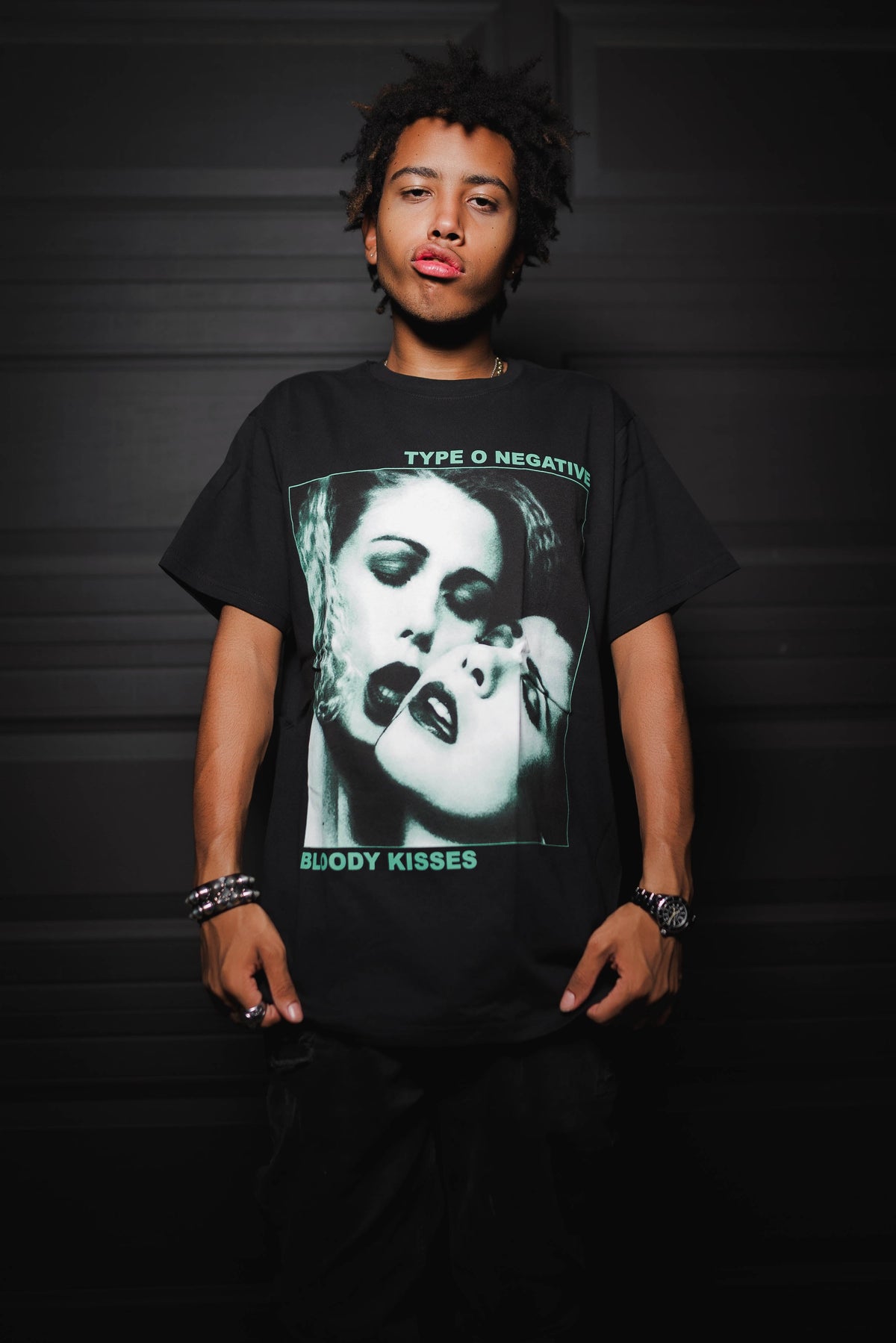Type O Negative T-Shirt (Unisex) (Bloody Kisses)