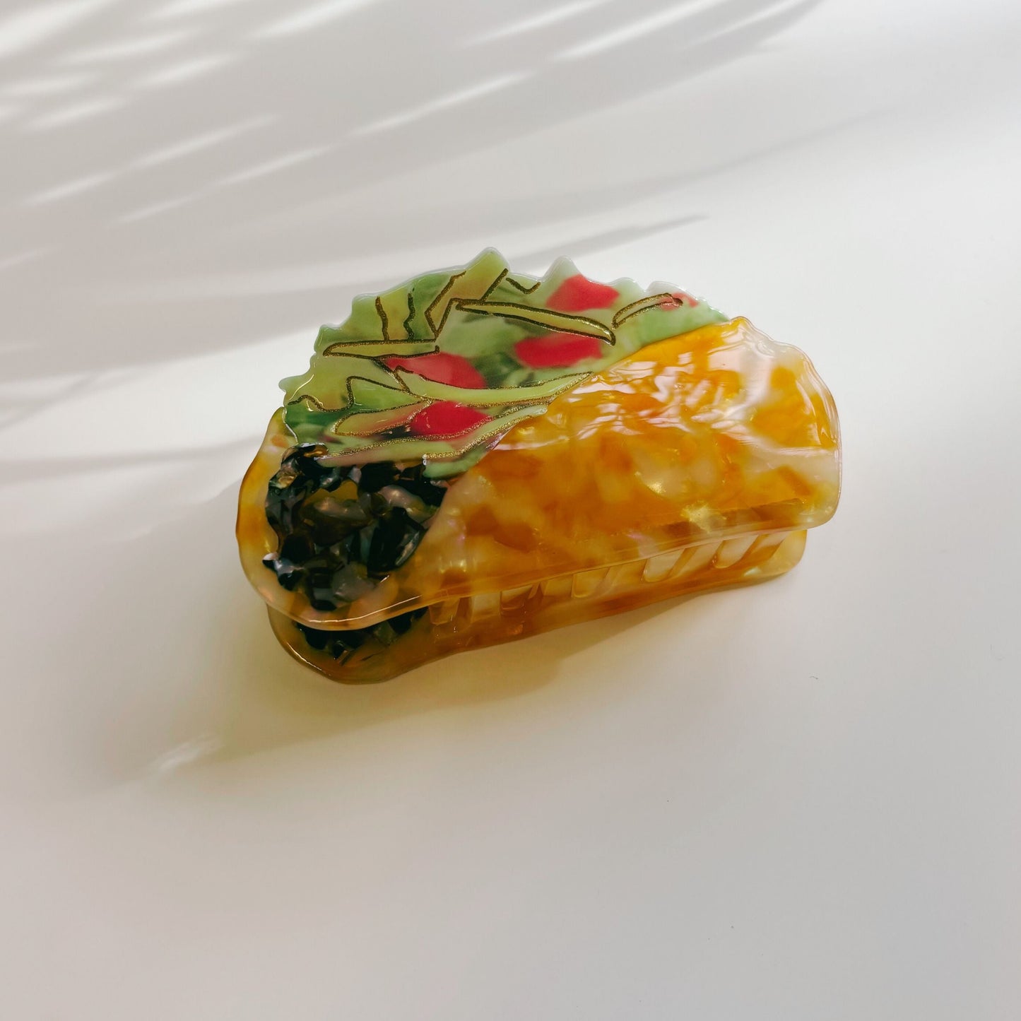 Velvet Claws Taco Fiesta Hair Clip