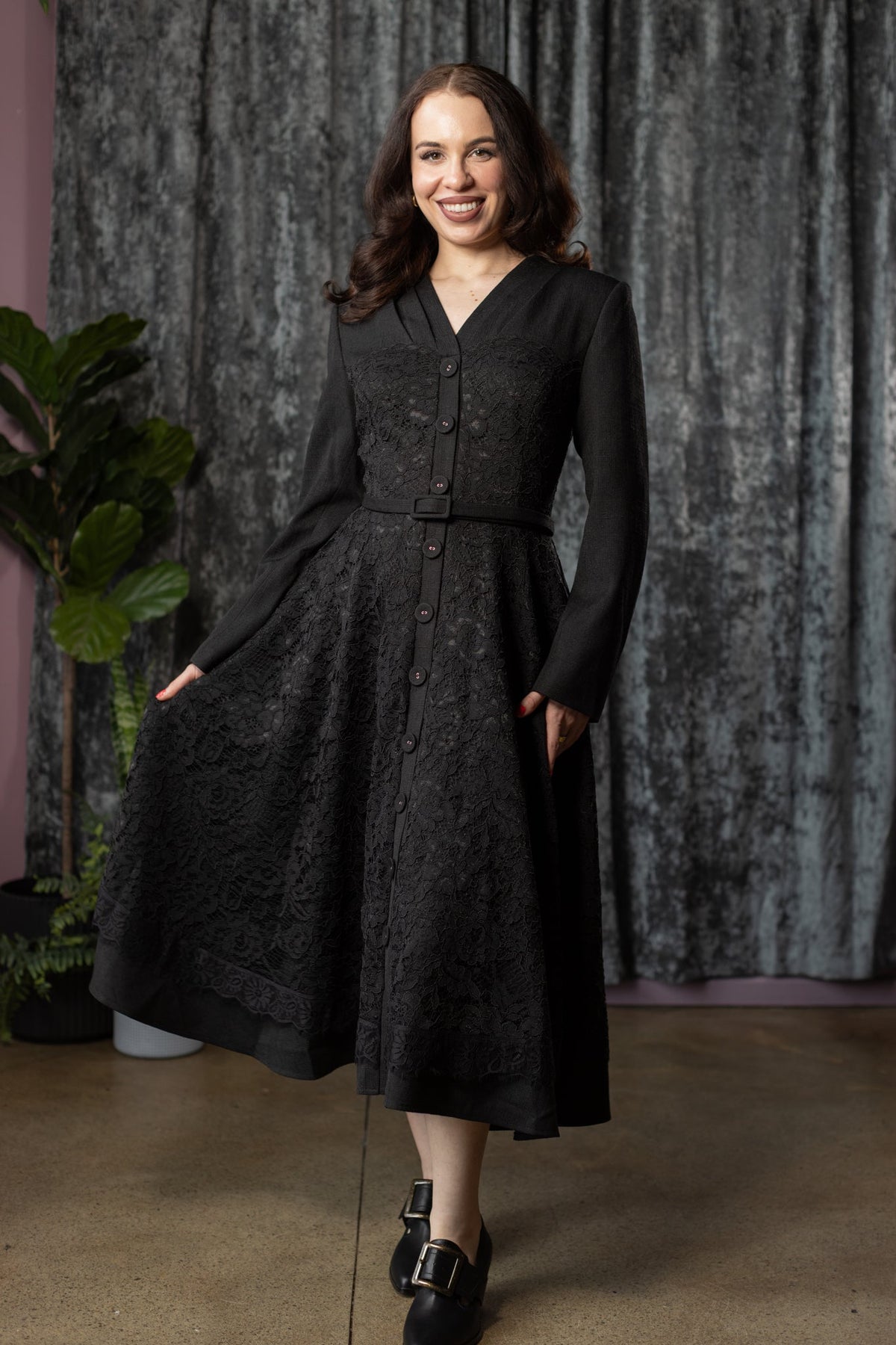 JUNE - 50s inspired housewife style dress- Ready to Ship