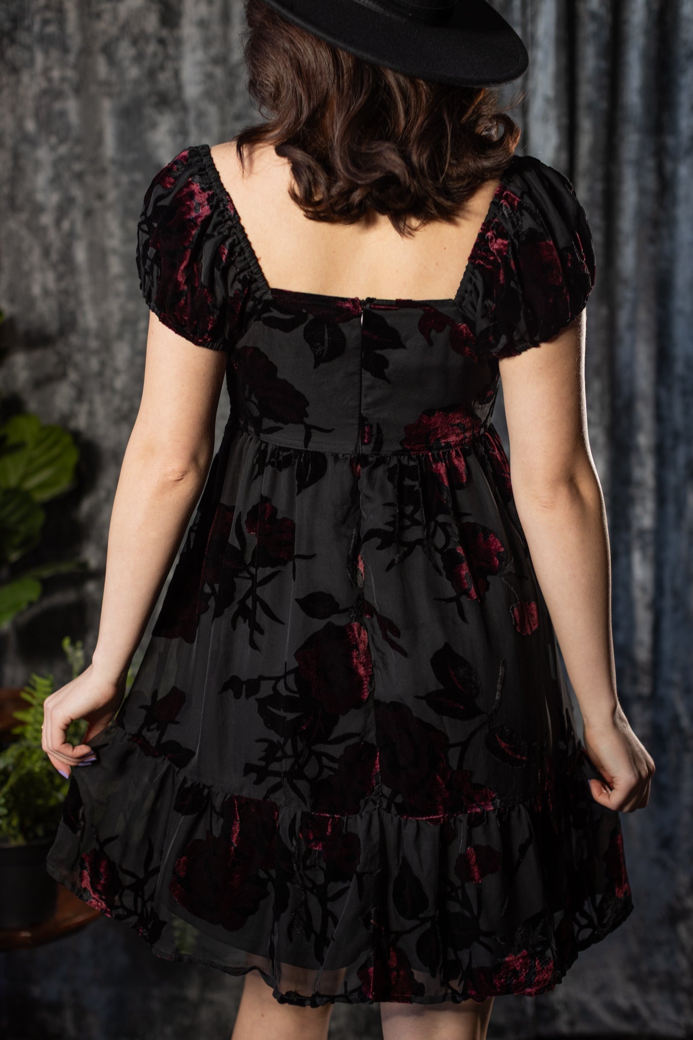 Reagan - Romantic Floral Babydoll Dress - Pre-Order
