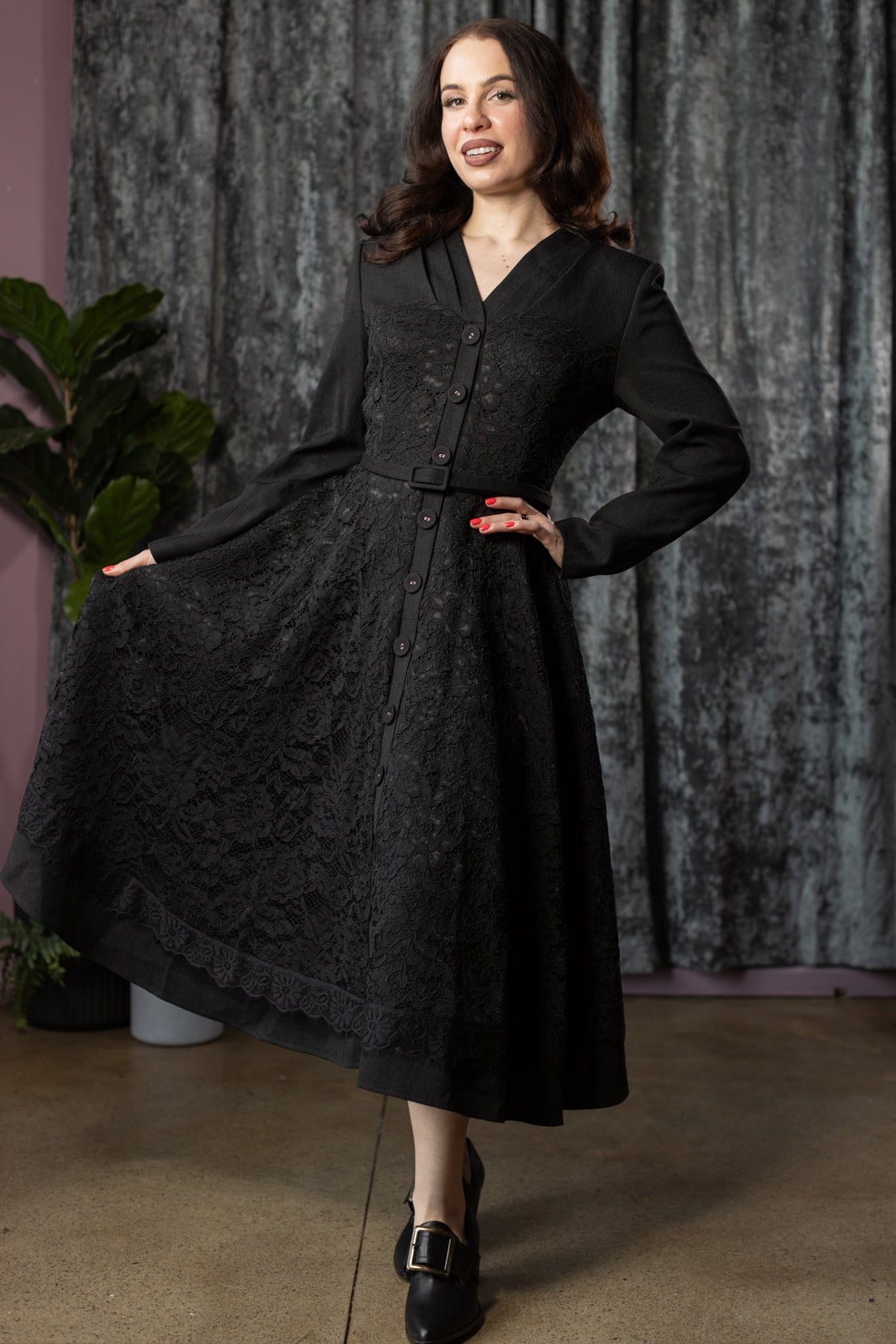 JUNE - 50s inspired housewife style dress- Ready to Ship