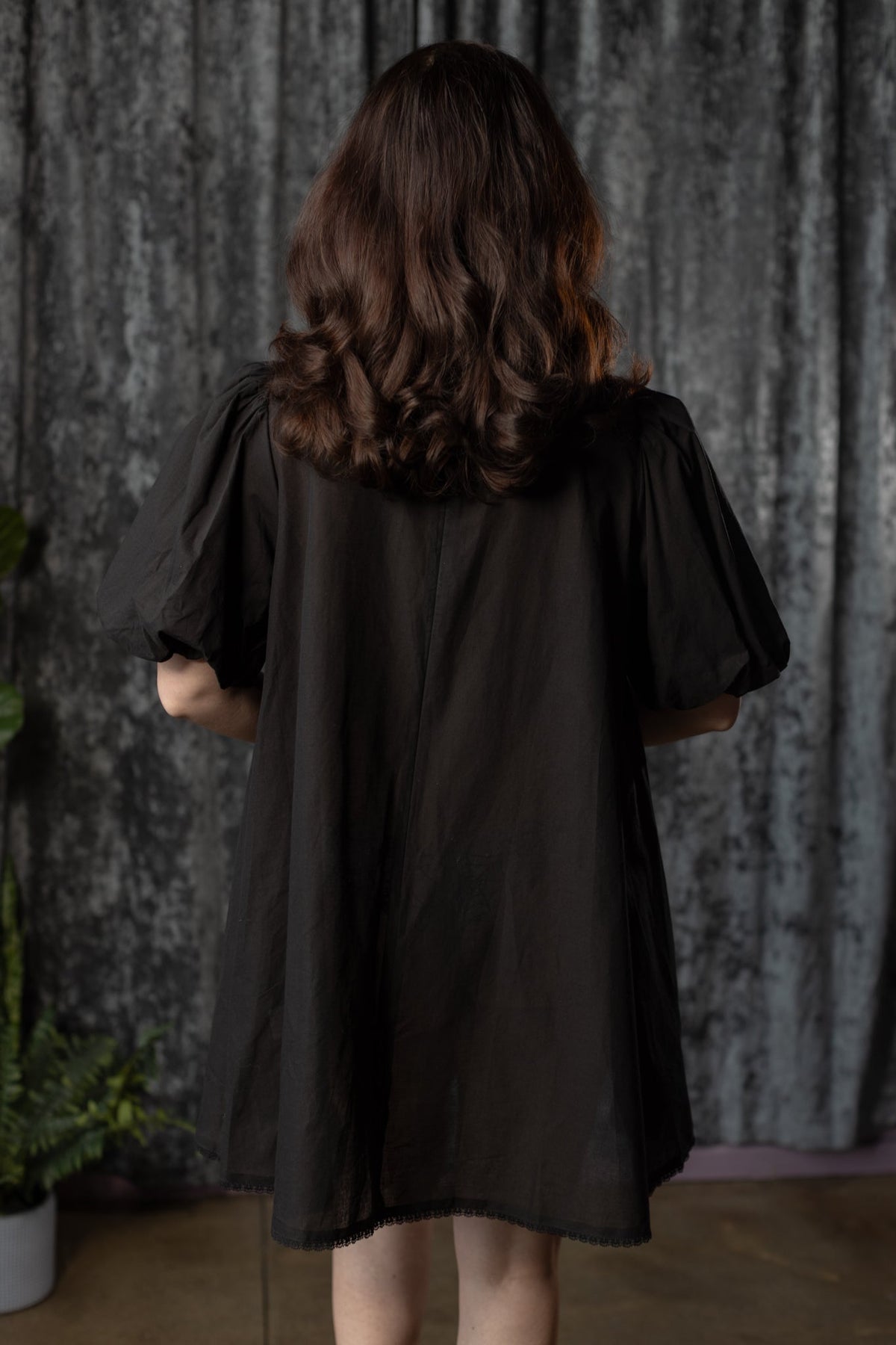 SYBIL - Linen mini tent dress - READY TO SHIP
