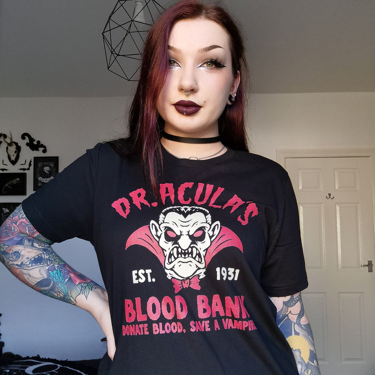 Dr. Acula's Blood Bank T-shirt