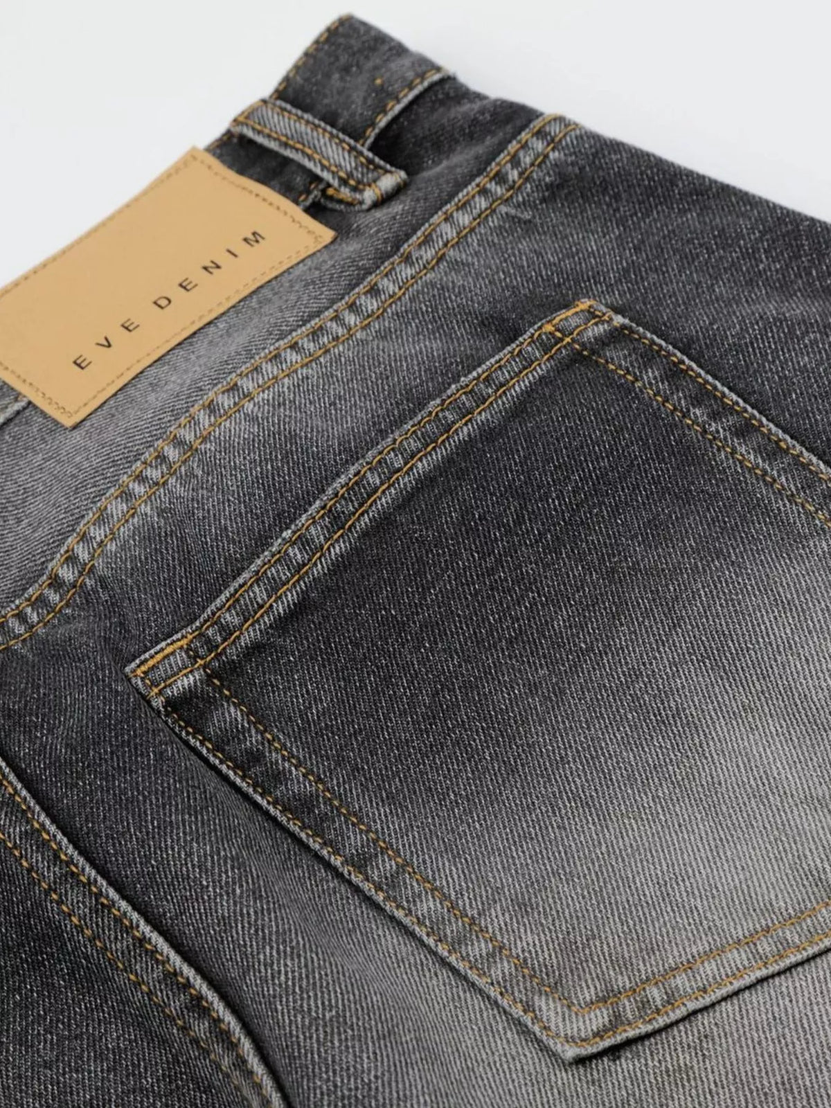 Ashfall Distressed Wide-Leg Jeans