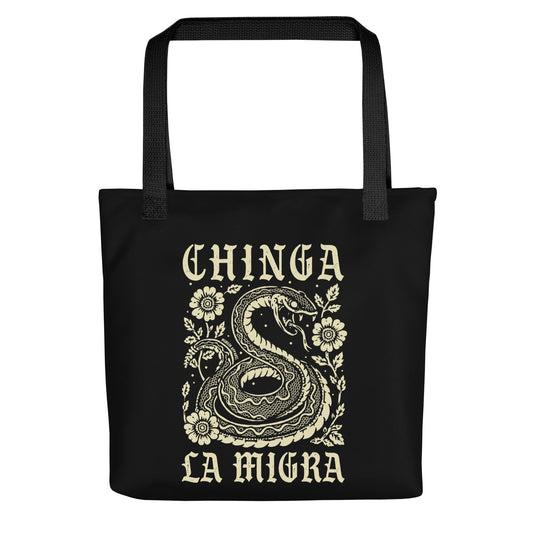 Chinga La Migra Tote