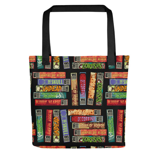 Vintage Horror VHS Tote