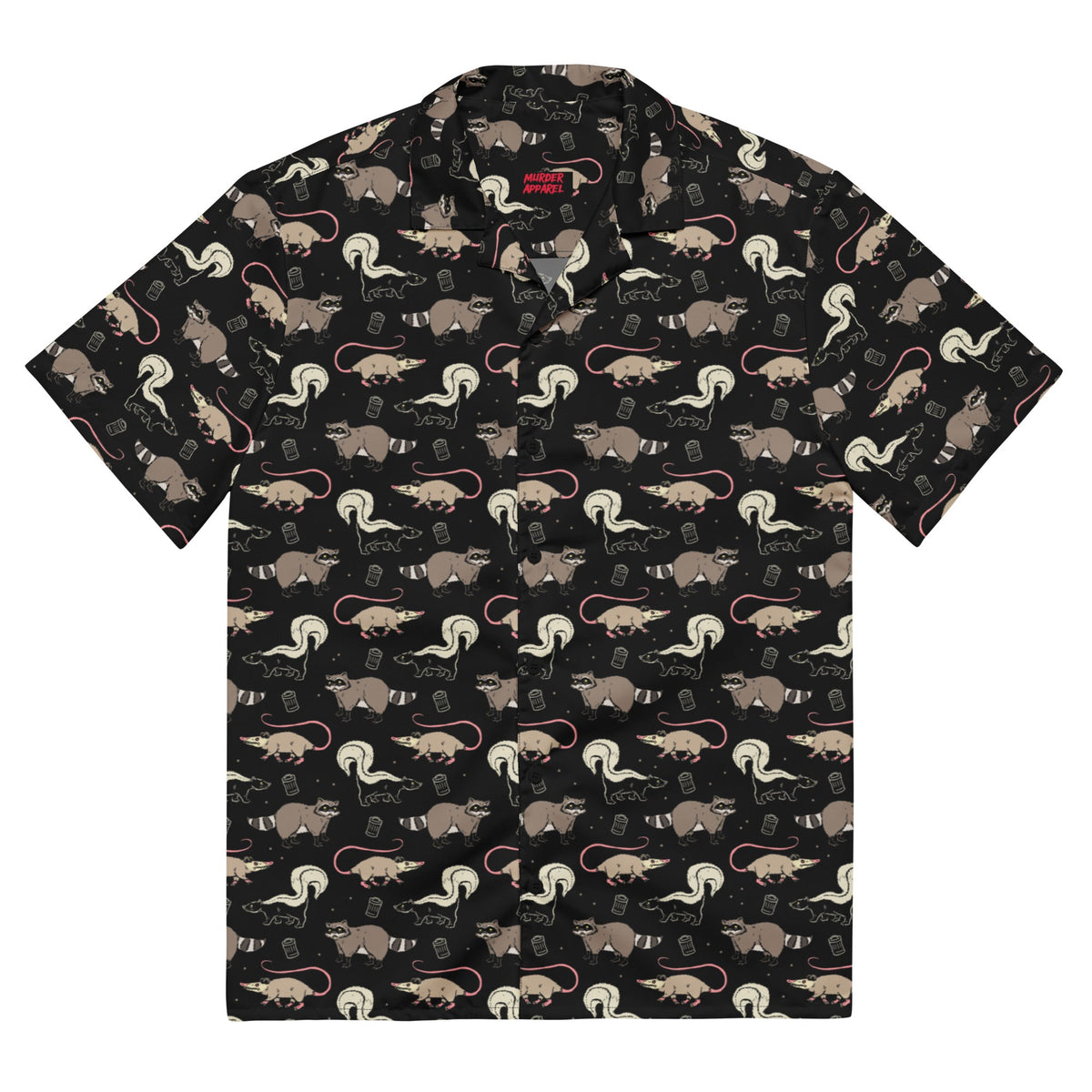 Garbage Cats Button-up