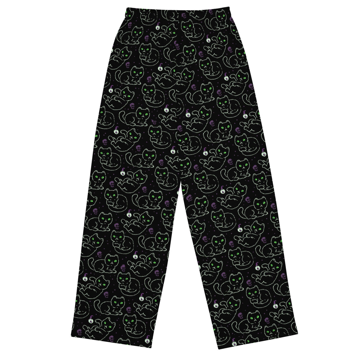 Black Cats wide-leg pants