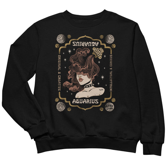 Aquarius Zodiac Sweatshirt