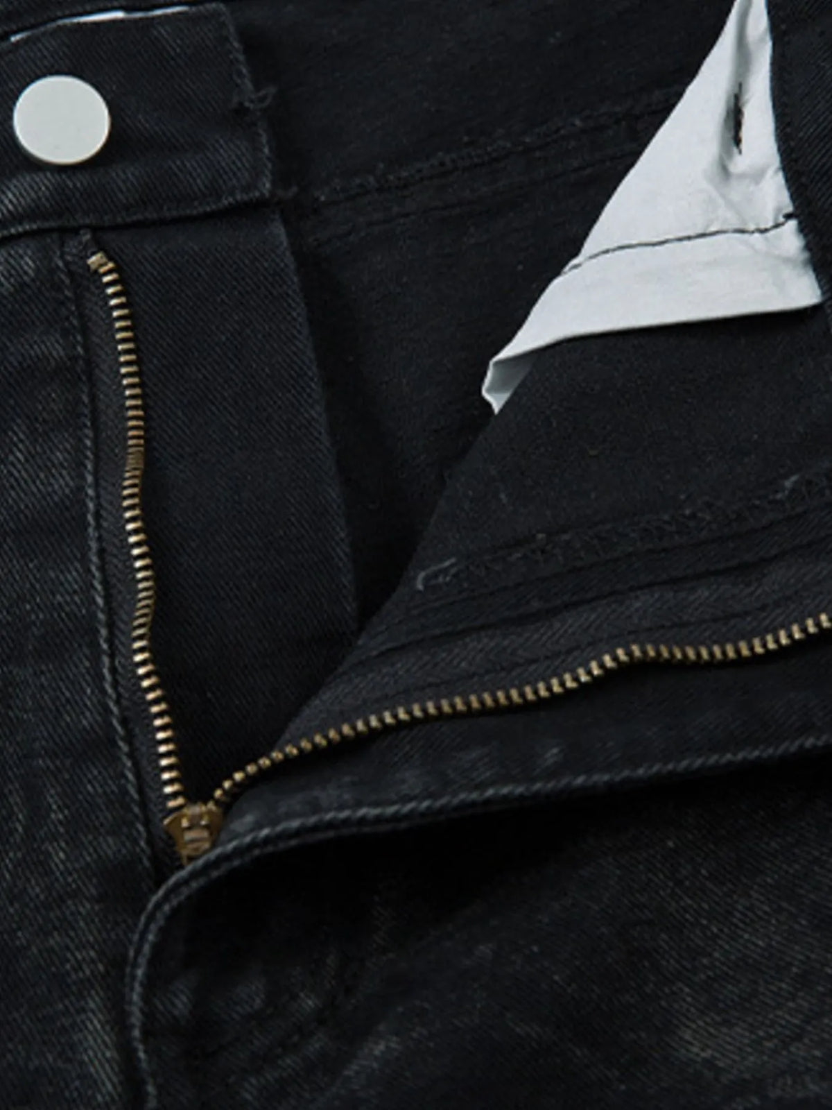 Funeral Static Seam-Detail Jeans