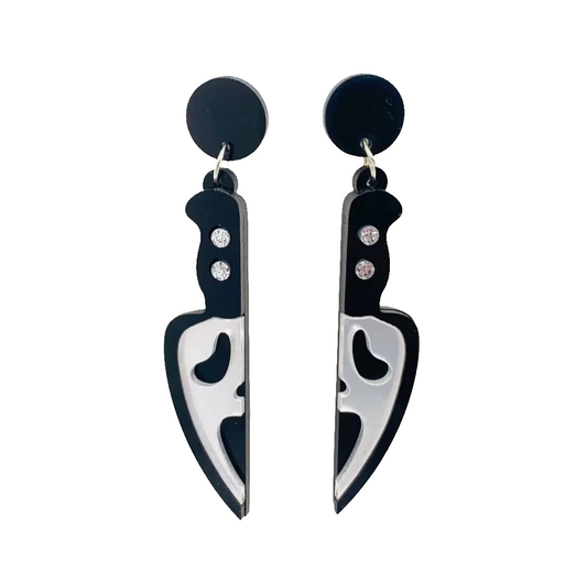 Ghostface Killah Earrings- Black