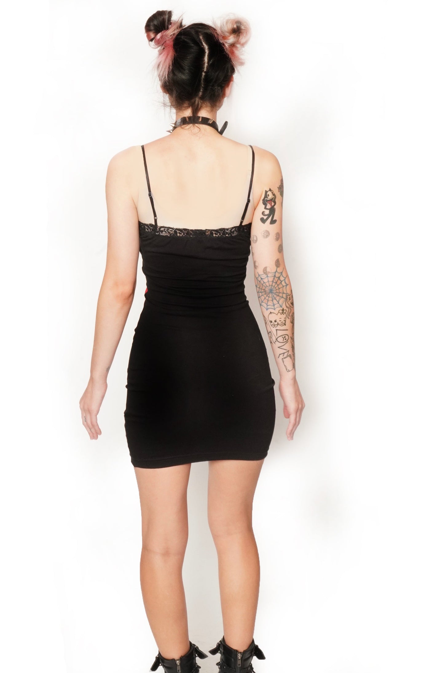 Jeepers Creepers Lace Strap Dress
