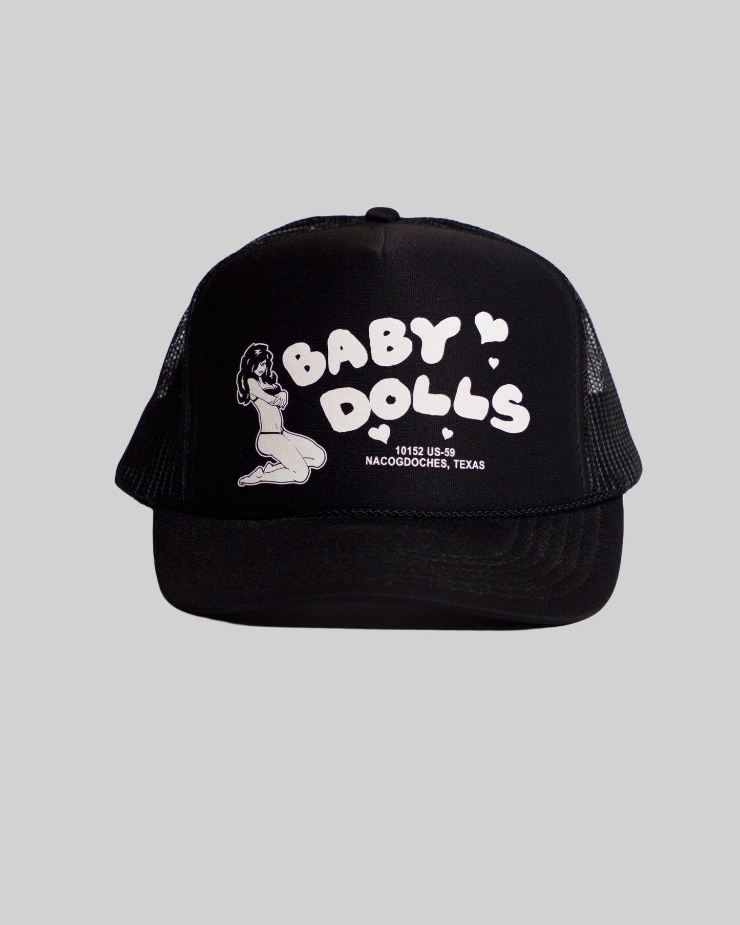 Baby Dolls Hat - Black