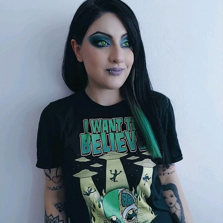 I Want To Believe Alien T-Shirt