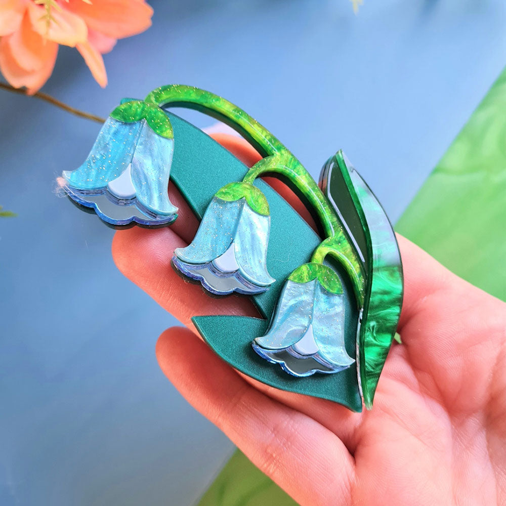 Bluebell Brooch by Cherryloco
