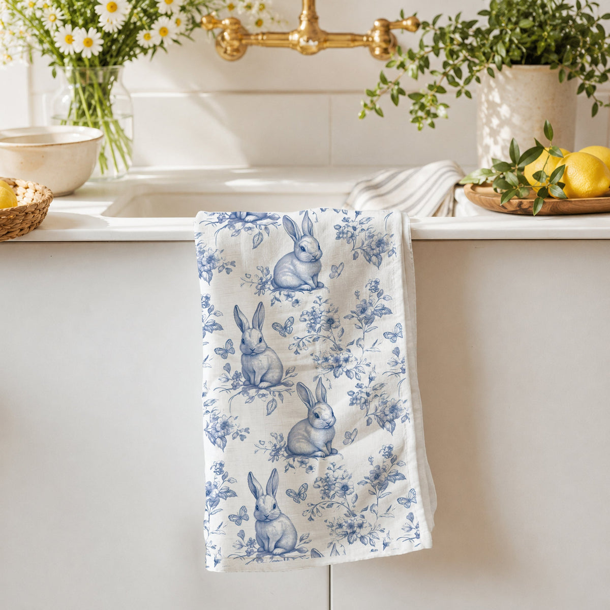 Blue Toile