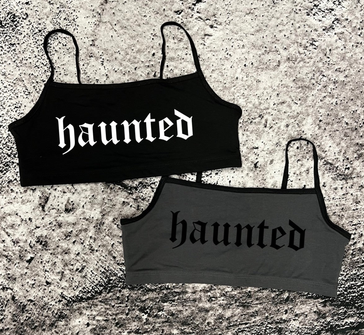 Bra Top - Haunted