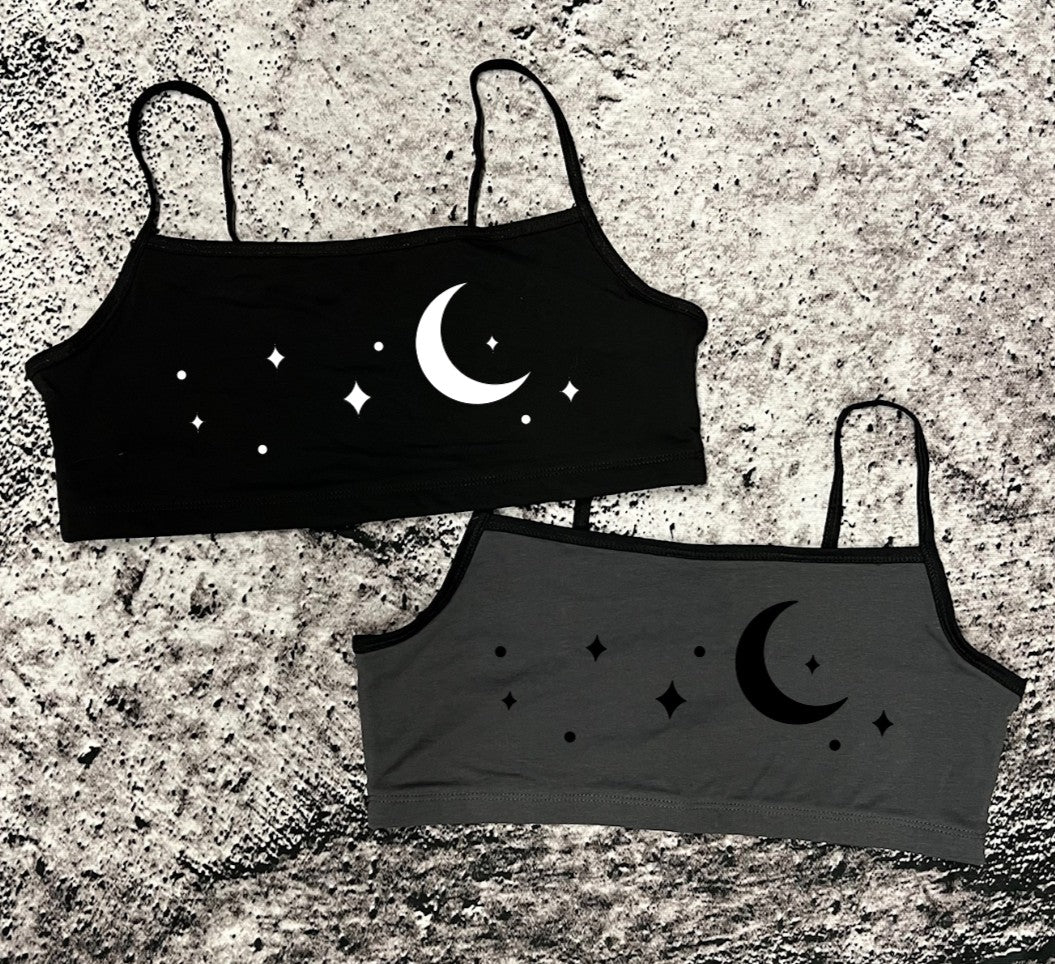 Bra Top - Moon & stars
