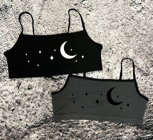 Bra Top - Moon & stars