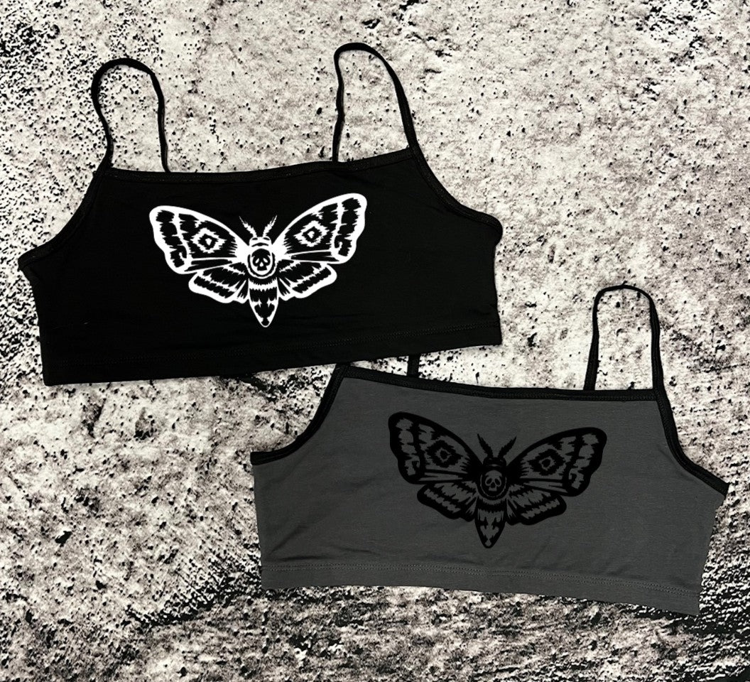 Bra Top - Death Moth
