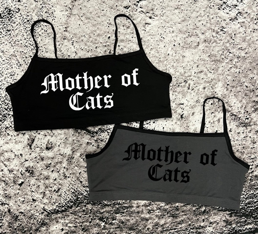 Bra Top - Mother of Cats