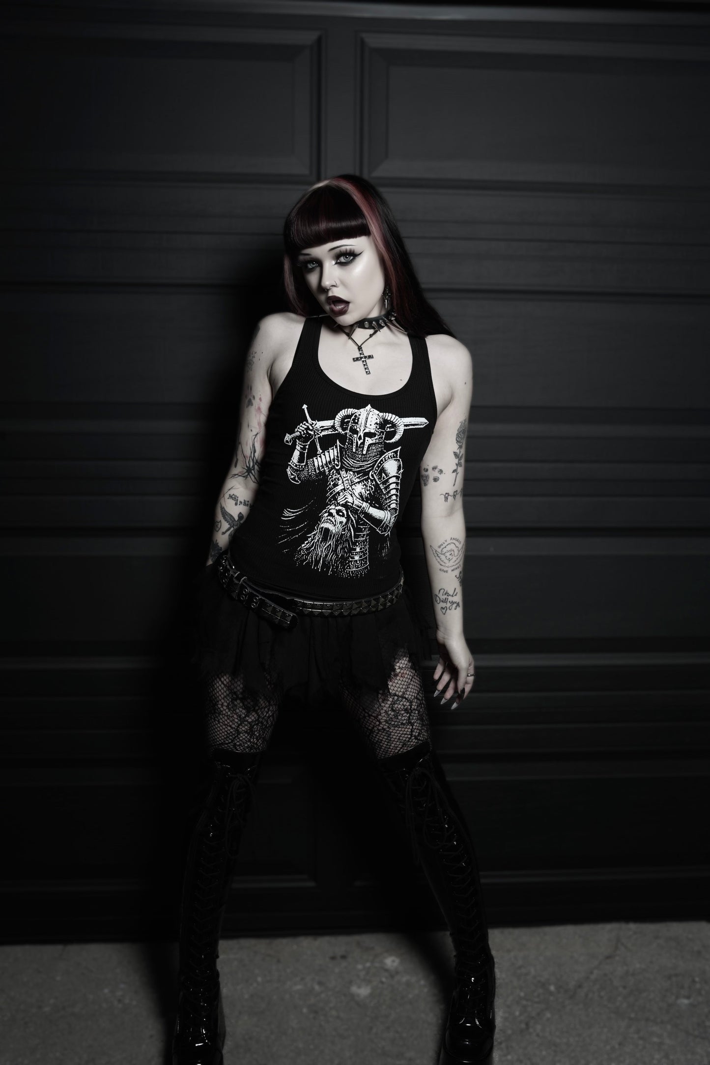 Butcher Ribbed Tank Top
