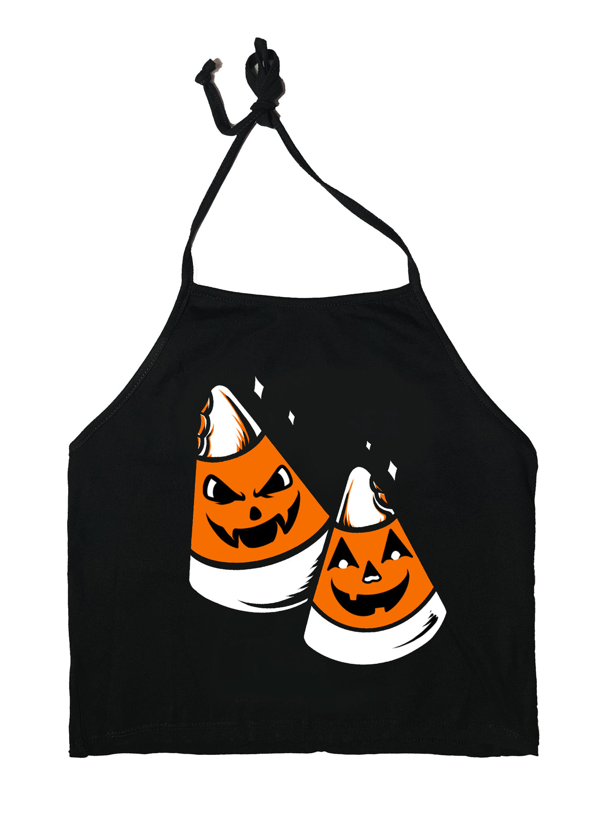 Candy Corn Halter Top *