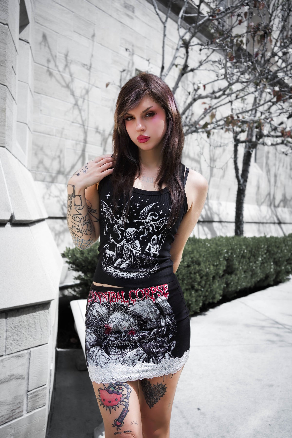 Dark Wizard Ribbed Tank Top