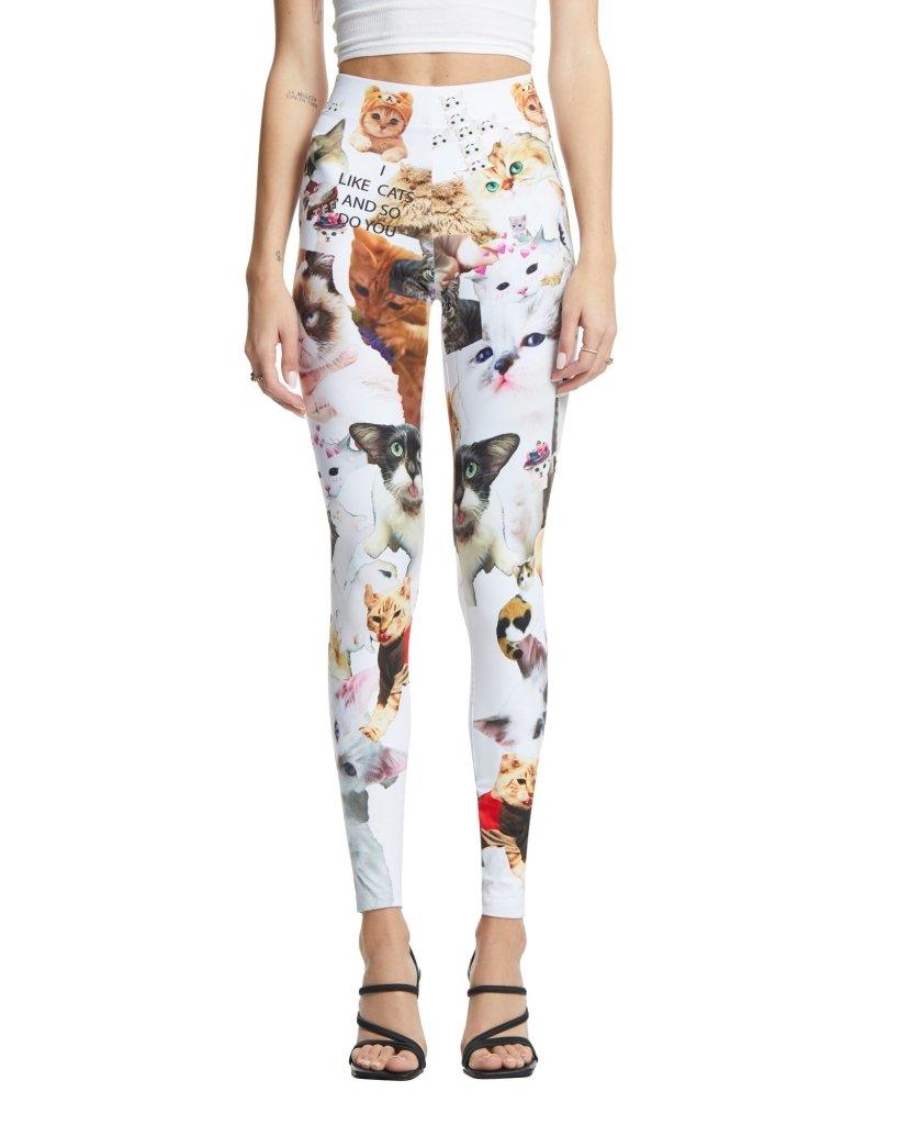 i like cats and so do you leggings