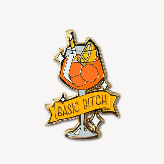 Aperol Spritz (Basic Bitch) Cocktail Pin