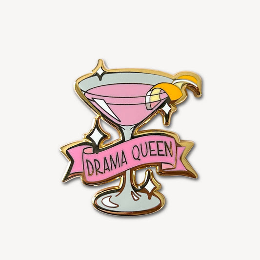 Cosmopolitan (Drama Queen) Cocktail Pin