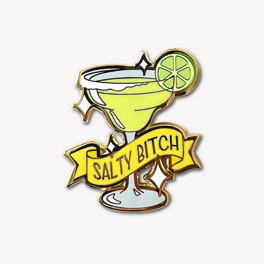 Margarita (Salty Bitch) Cocktail Pin