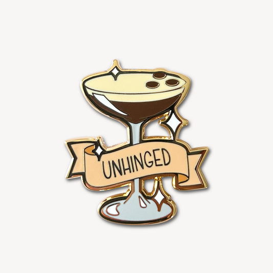 Espresso Martini (Unhinged) Cocktail Pin
